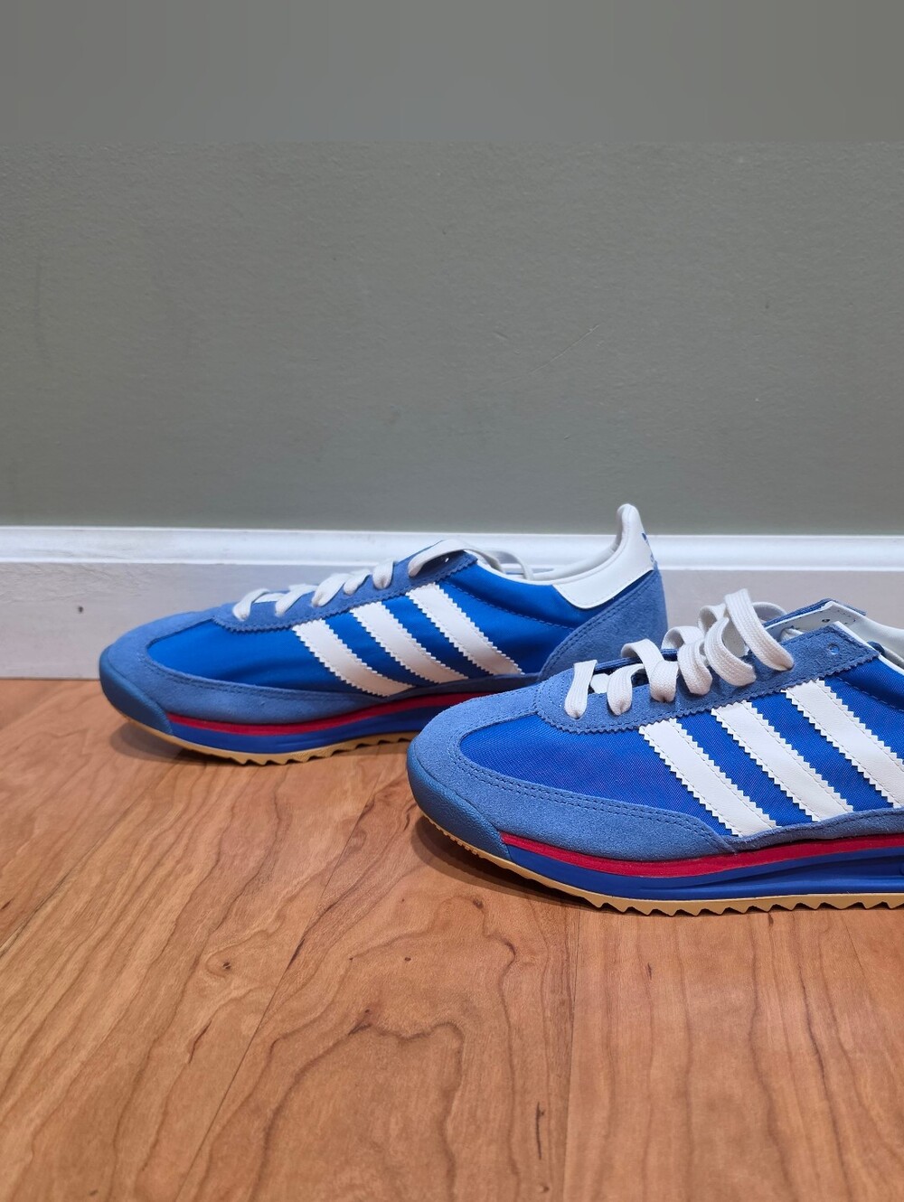 Adidas Originals SL 72 RS Blue Scarlet NIB Women’s Size 8 / 7Y / 7M (US Sizing)